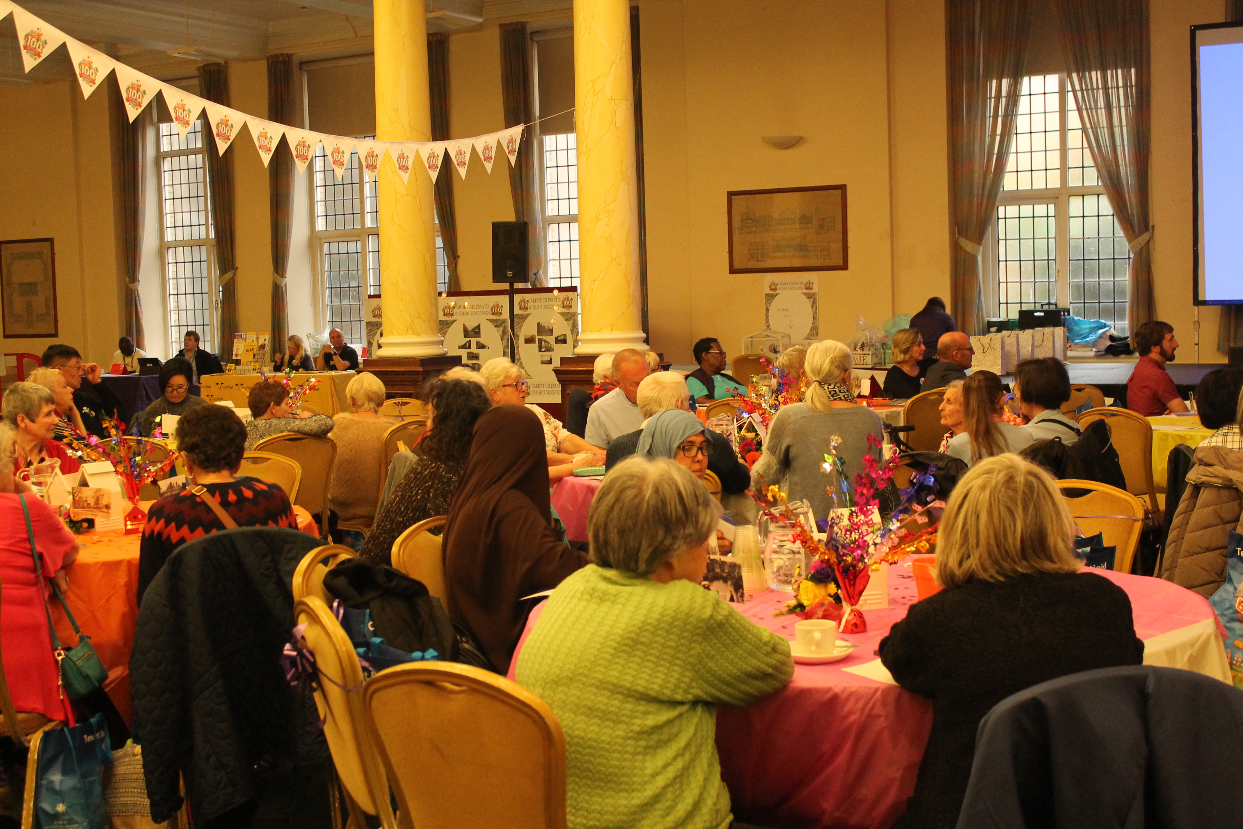 cardiff council tenants celebrating at our tenants conference